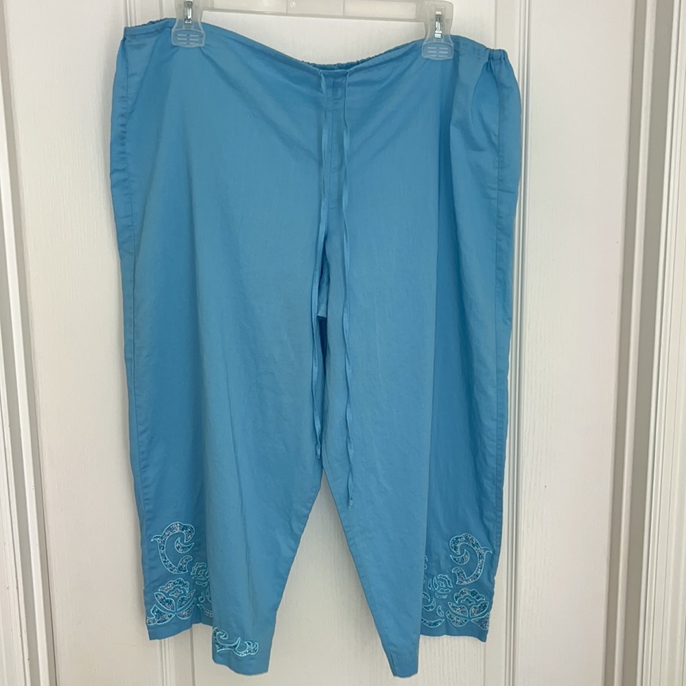 Victoria’s Secret Angels L cropped pajama pants